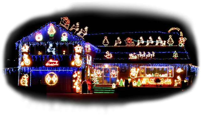 Sunshine Coast Electricians Use Quality Clipsal Lighting - Christmas Lights (640x426), Png Download