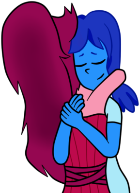 First Episode Together - Cartoon (350x438), Png Download