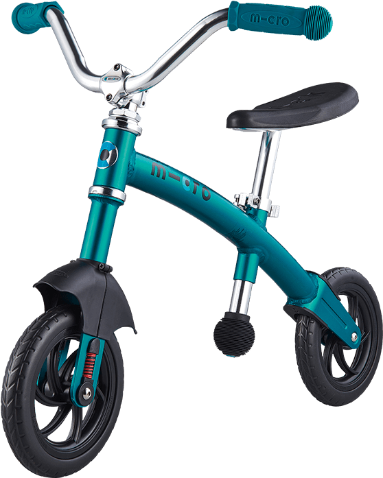 Micro G-bike Chopper Deluxe Aqua - Micro G-bike Chopper Balance Bike (800x1000), Png Download