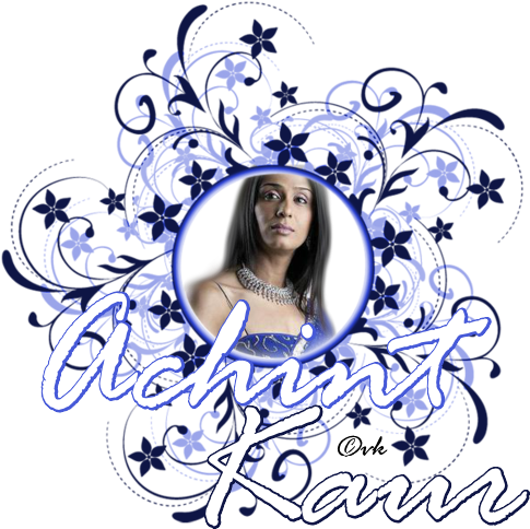 Achint Kaur Is An Indian Television Actress Who Comes - Colorful Floral Designs Png (650x488), Png Download