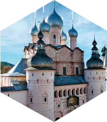 The Golden Ring - Rostov Velikiy (370x424), Png Download