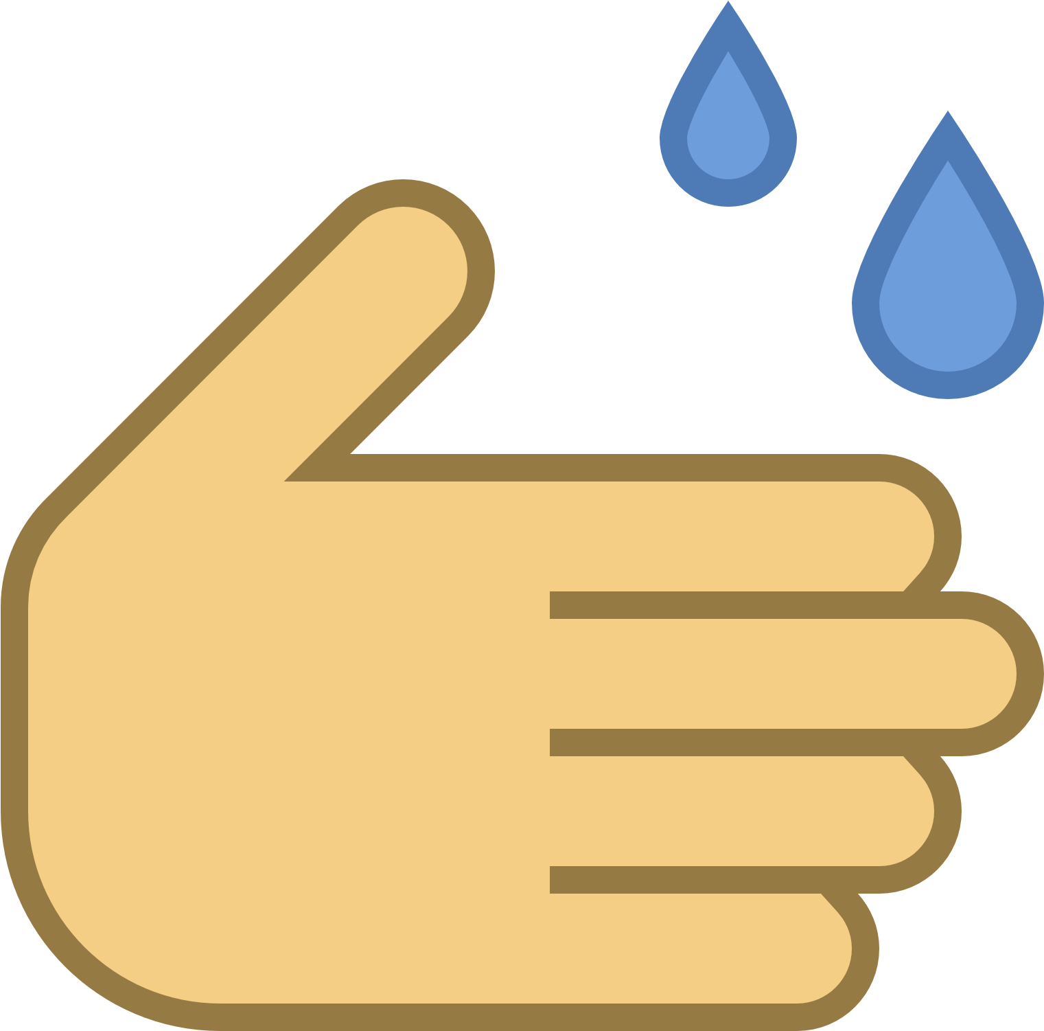 Hand Washing Computer Icons Clip Art - Wash Your Hands Png (1600x1600), Png Download