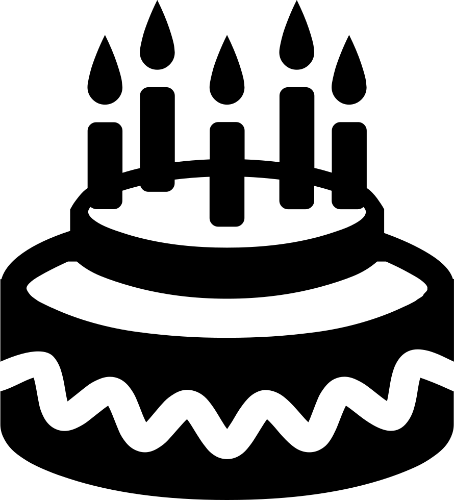 Birthday Cake - - Birthday Cake Icon Png (890x980), Png Download