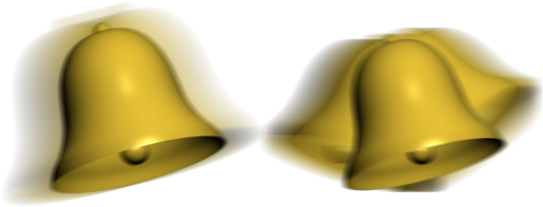 The Bells Are Ringing -are You Listening - Ringing Bell Gif Png (800x400), Png Download