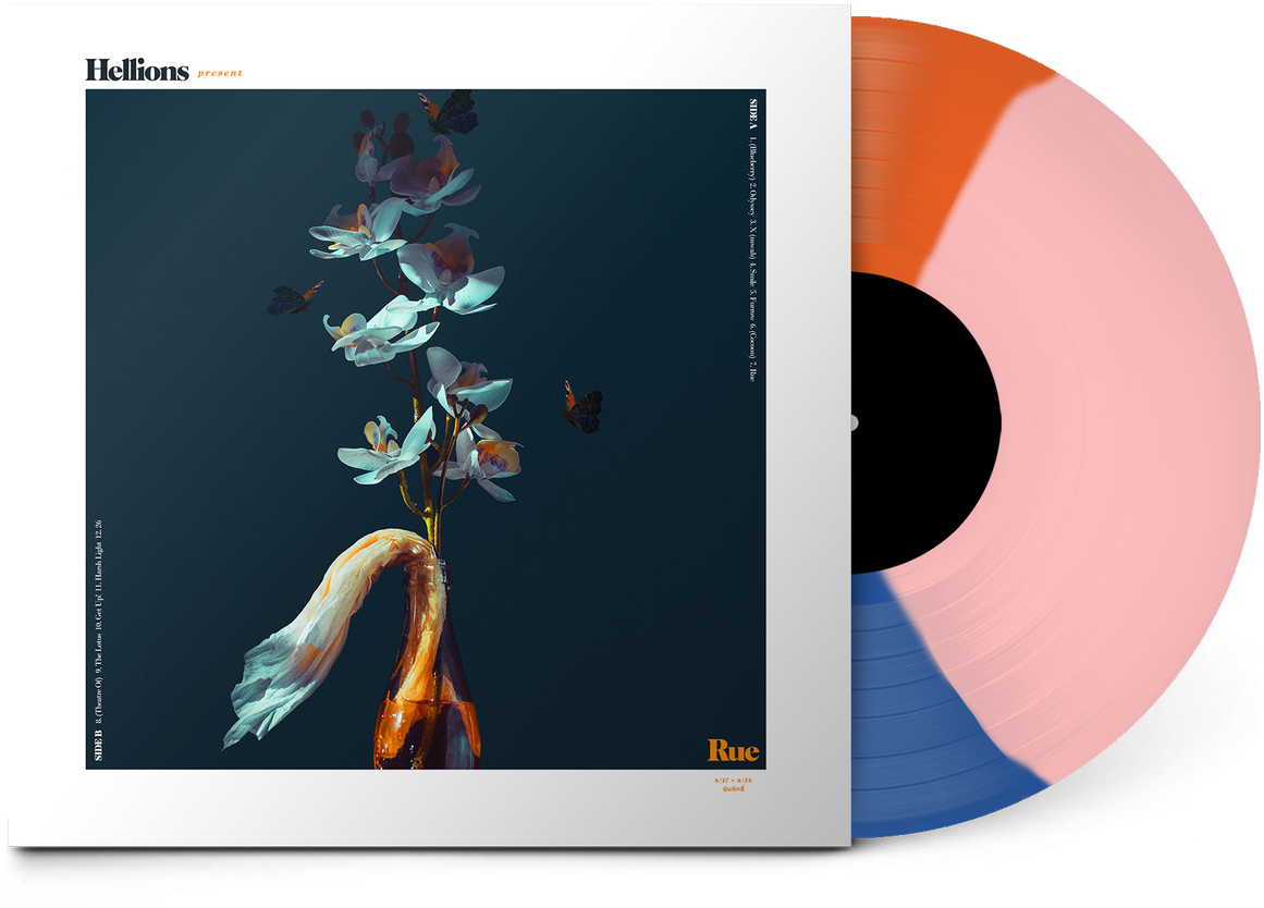 Limited Edition Tri-colour Lp - Hellions Rue (1200x1200), Png Download