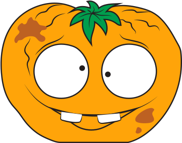 Squishy Tomato Orange - Grossery Gang Squishy Tomato (400x400), Png Download