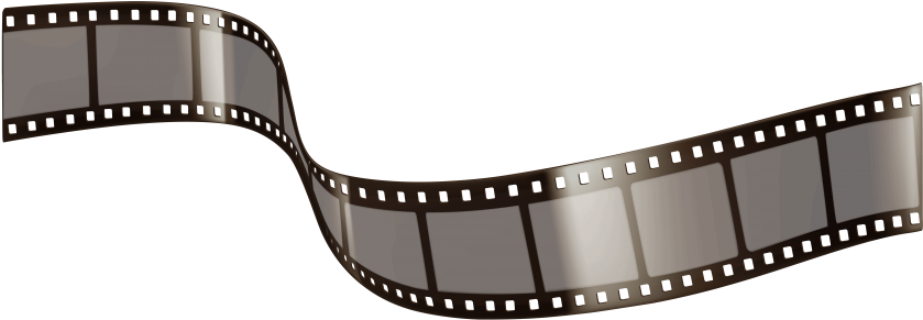 Best Filmstrip Png - Film Strip Clipart Png (850x304), Png Download