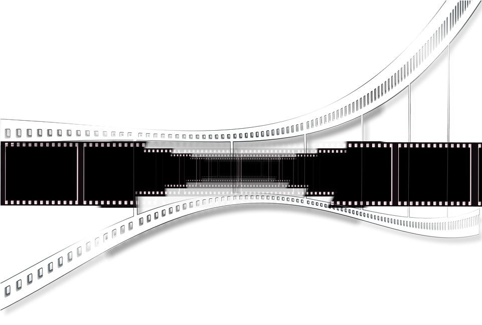 Cinema Film Filmstrip Black Video Analog - Film (960x678), Png Download