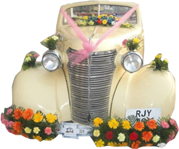 Victoria Convertible Cream Wedding Car - Car (538x299), Png Download