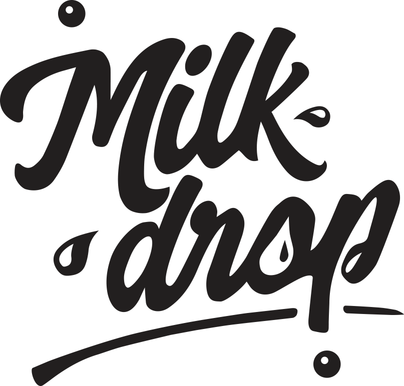 Logo 0003 Milk Drop - Milk Drop E Liquid (807x772), Png Download