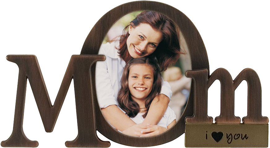 I Love You Mom Transparent Image - Birthday Photo Frame For Mother (913x548), Png Download