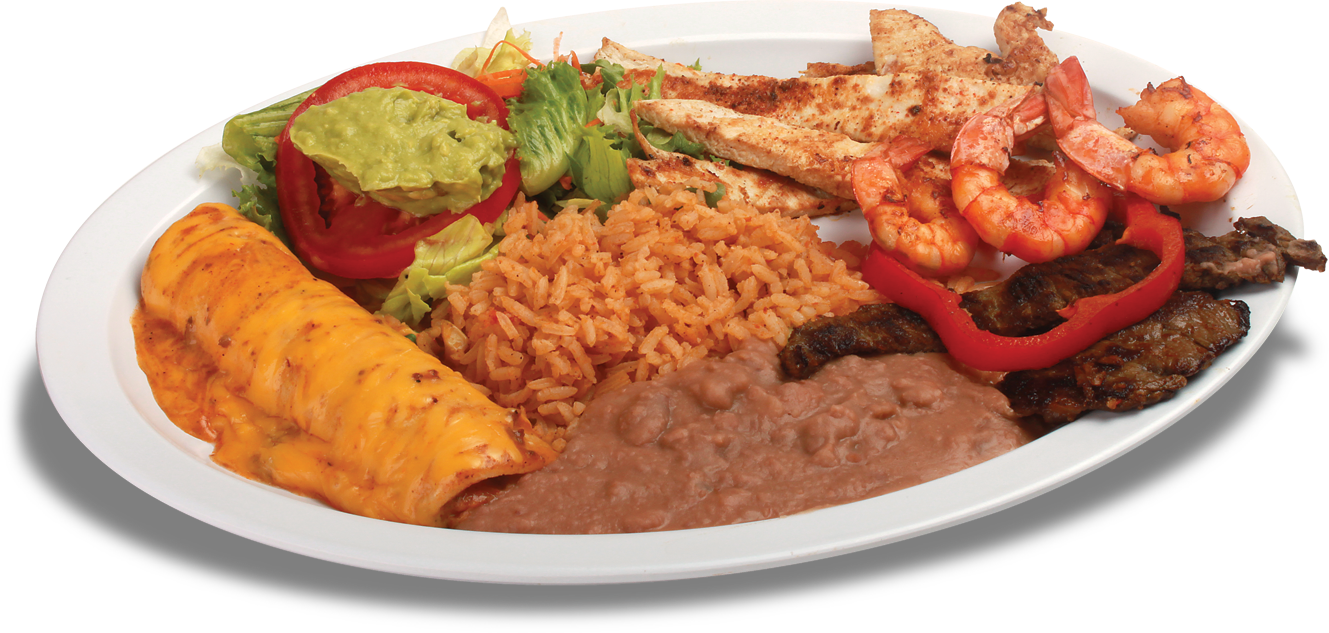 9 Surf Turf Plate - Taqueria El Rodeo De Jalisco #2 (1329x633), Png Download