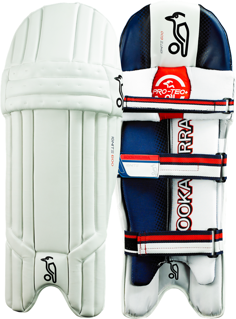 Kookaburra Ignite 600 Pads - 2016 Kookaburra Ignite 600 Batting Pads-mens - Left (1024x1024), Png Download