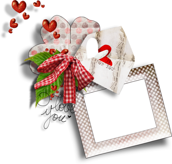I Love You - Picture Frame (600x571), Png Download