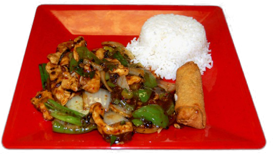 Bankok Black Bean Plate - Chinese Cuisine (550x305), Png Download