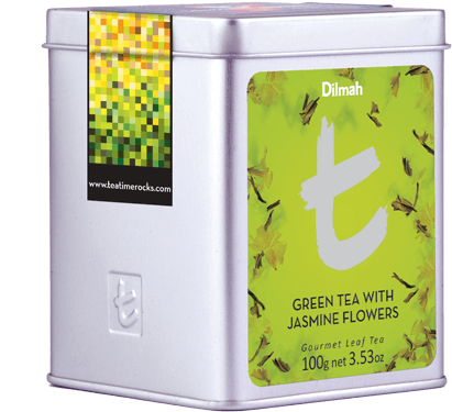 Gourmet Teas Green Tea With Jasmine Flowers - Dilmah T Series Jasmine (450x450), Png Download