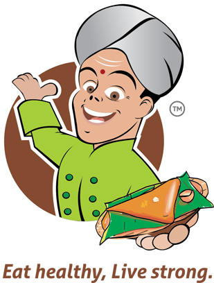 About Us - Indian Fast Food Logo (411x449), Png Download
