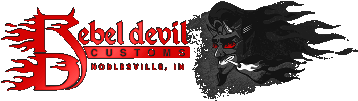 Rebel Devil Customs - Devil Logo * Png (721x206), Png Download