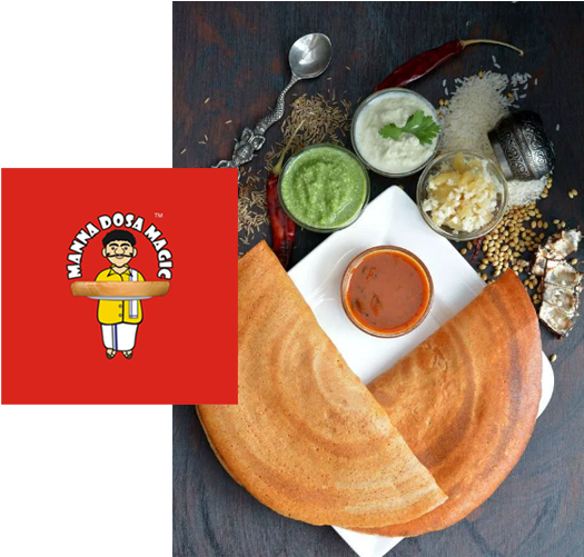 Our Delicious Dosas Are Versatile And Pair Well With - Dosa (570x500), Png Download