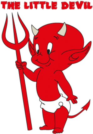 The Little Devil Logo - Little Devil Clipart (518x518), Png Download