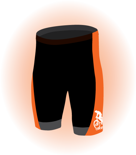 Padded Cycling Shorts - Cycling Shorts (462x527), Png Download