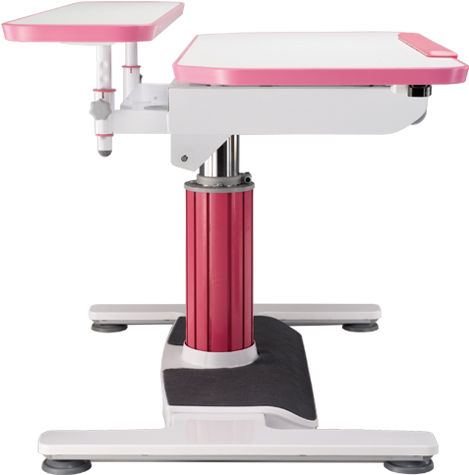 Adam Comta Kids Study Desk Pink Color - Desk (555x555), Png Download