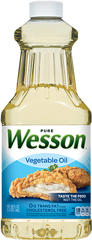 Wesson Vegetable Oil (500x500), Png Download
