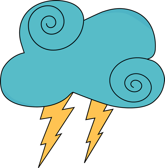 Cloud Clip Art - Rainy Season Clip Art (539x550), Png Download