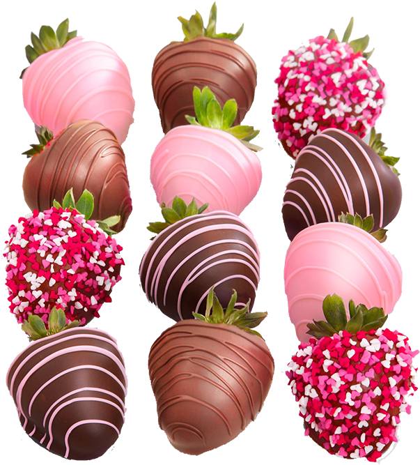 Download 12 Chocolate Covered Strawberries With Shots Valentines