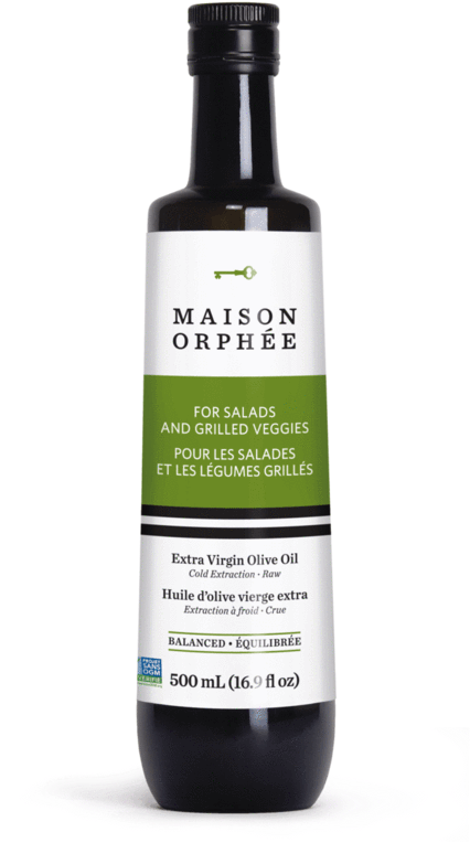Extra-balanced Virgin Olive Oil - Maison Orphee Organic Extra Virgin Olive Oil Delicate (820x820), Png Download
