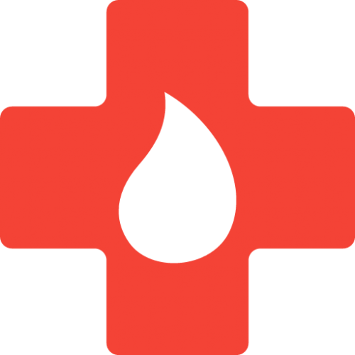 Blood Donation App - Png Blood Donation Logo (500x500), Png Download