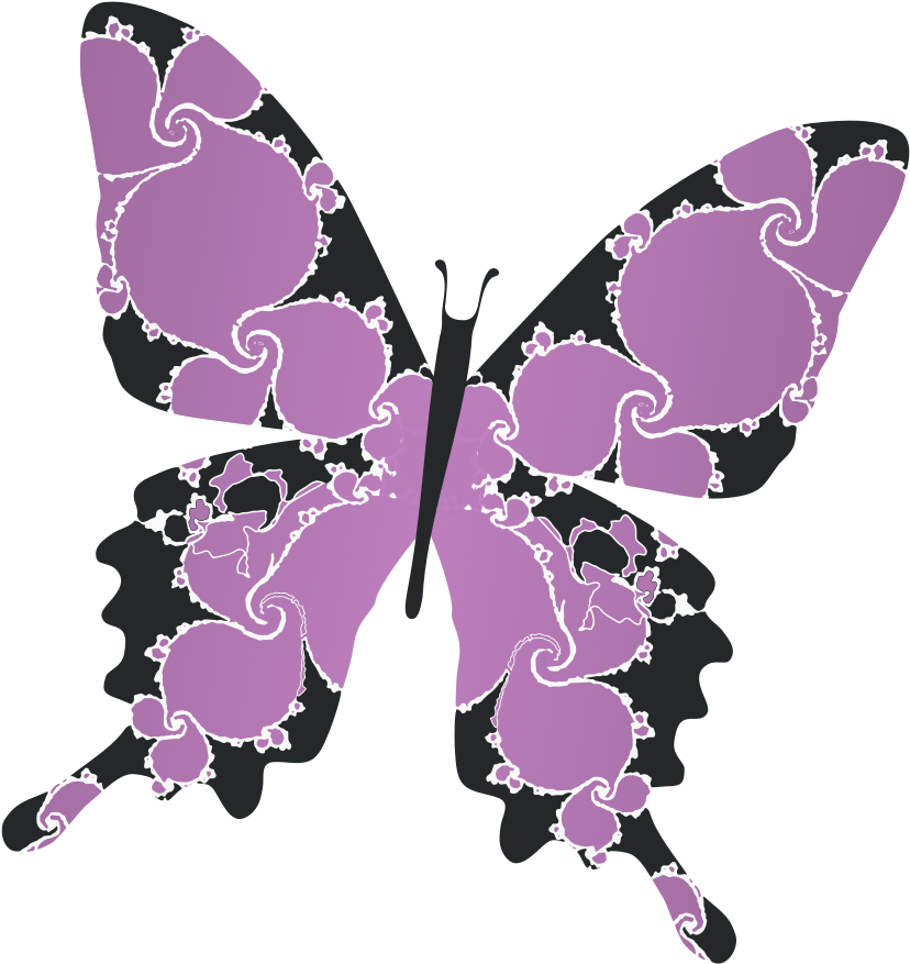 Purple Butterfly Royalty Free Clipart, Butterfly Clip - Clip Art (978x1000), Png Download