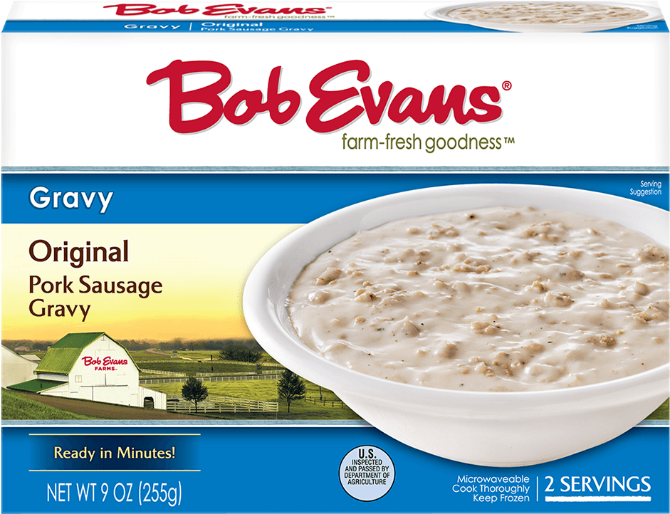 Bob Evans Sausage Gravy (1000x1000), Png Download