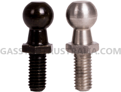 Metal Ball Stud 10mm Ball Stud, 14mm Centres M6x1 - Metal (490x501), Png Download