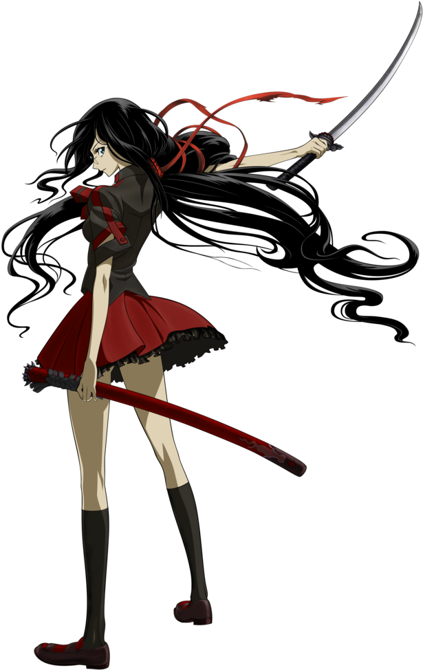 Blood C Saya Kisaragi - Saya Blood C Render (772x1035), Png Download