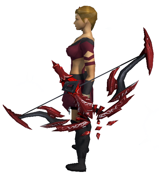 Seren God Bow Blood (525x587), Png Download