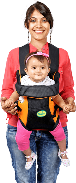 Babyhug Baby Carriers - Kangaroo (284x626), Png Download