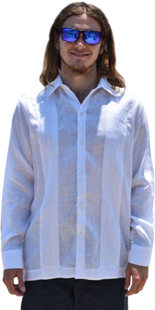 Wedding Shirts - Guayabera Wedding Shirt (323x450), Png Download
