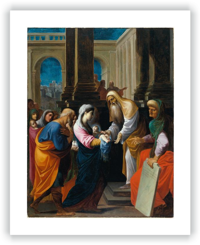 Presentation Of Jesus Christ In The Temple (660x800), Png Download