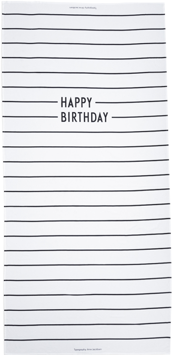 Design Letters Table Cloth Happy Birthday - Mangal Plus (960x720), Png Download