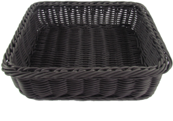 Supermarket Sgs Durable Large Storage Wholesale Black - Storage Basket (350x350), Png Download