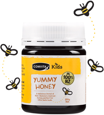 Comvita Kids Honey (420x480), Png Download