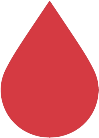 Take The Club 25 Pledge To Donate Blood & Save Lives - Red Tear Drop Clip Art (341x454), Png Download