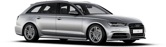 Audi A6 Quattro Estate (620x250), Png Download