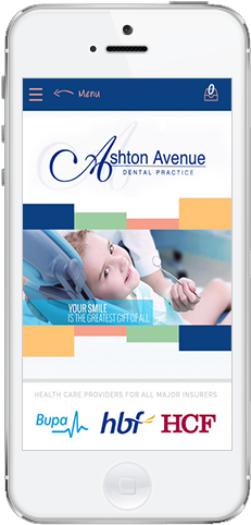 Download Our Free Dental Mobile Application - Mobile App (244x503), Png Download