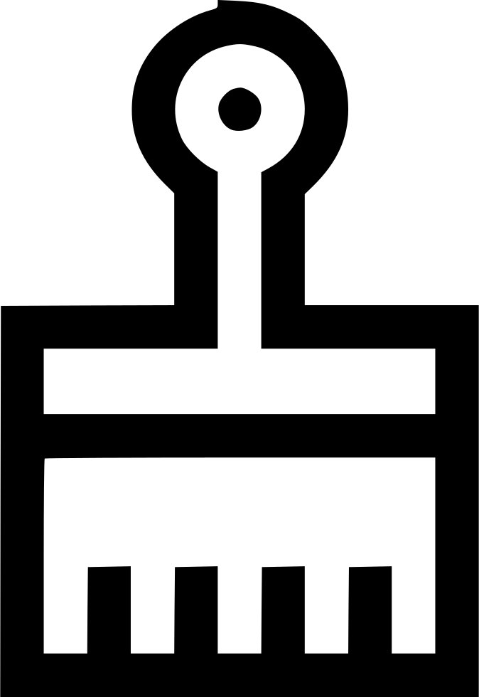 Brush Paint Oil Painting Colour Tool Comments (674x980), Png Download