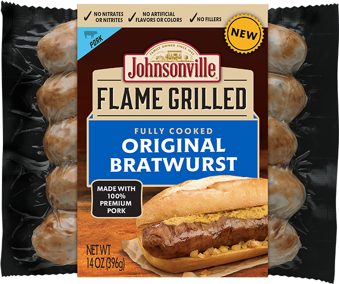 Product Image - Johnsonville Flame Grilled Sausage (800x576), Png Download