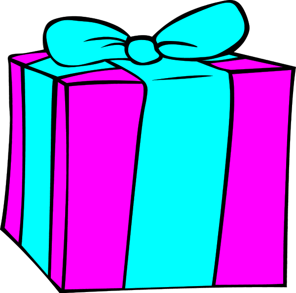 Birthday Gift Vector Clip Art - Gift (600x593), Png Download
