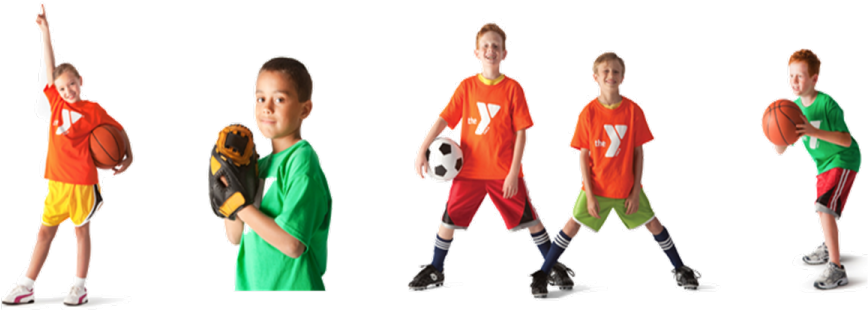 Ymca Youth Sports - Ymca Soccer (867x324), Png Download