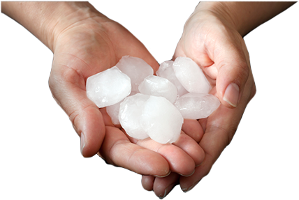Hail Damage To Your Car - Hail (428x287), Png Download